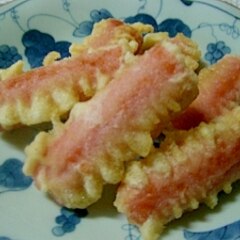 ソーセージの天ぷら レシピ 作り方 By かえるかえる38 楽天レシピ